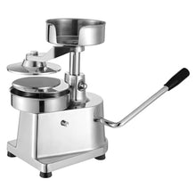 YOtat Commercial Hamburger Patty Maker Burger Forming Machine Home Large Manual Beef Meat Forming Processor Stainless Steel Grill Burger Press Tool with 500Pcs Papers (A S)