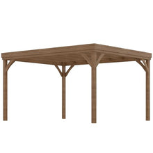 Wood Pergola Kit - Rustic Garden Shade Structure