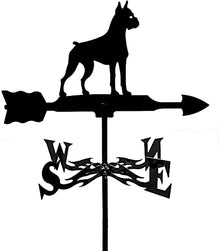 House Decor Wind Vane Weathercock Roof Weather Vane Garden Mount Yard Decoration Stainless Steel Weathervane Wind Direction Indicator Farm Retro Durable Outdoor (Fairy) (Rooster)