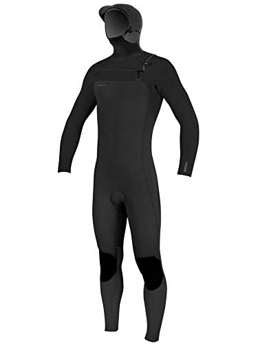 O'NEILL Hyperfreak 4/3+ mm Chest Zip with Hood Full Wetsuit Black/Black