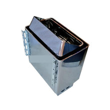 POGHDBXA Sauna Accessories, Sauna Heater, Sweat Stove with Internal and External Control, Commercial Stainless Steel Dry for Home Use, Small Machine for, Hotel, SPA(6kw)
