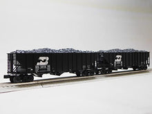 Lionel Burlington Northern 100 TON Hopper 2 Pack O Gauge Black