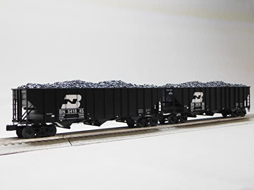 Lionel Burlington Northern 100 TON Hopper 2 Pack O Gauge Black