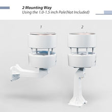 NURII WS85, Solar Weather Sensor, Haptic Rain Gauge, Anemometer, Measures Rainfall, Wind Speed/Direction(433MHz)
