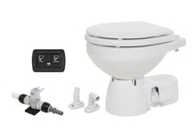 Jabsco Quiet Flush E2 Marine Toilet Fresh Water 12 Volt Compact