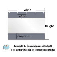 exproyzk Outdoor Vinyl Tarp Panel, Industrial Waterproof Car Wash Curtain