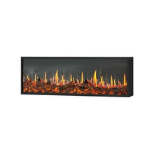 Decorative Fireplace Fireplace Realistic Flame Recessed Ultra-Thin Decorative One-piece Molded Fireplace(Large)