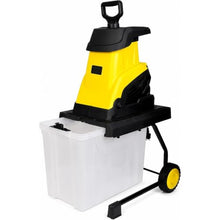 DUXMM Garden Waste Shredder Electric Mulcher for Home Gardens 20m-PowerCord
