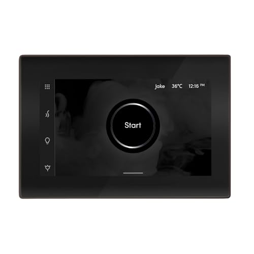 Mr Steam iSteamX Steam Shower Control and Steamhead in Black OilRubBronze