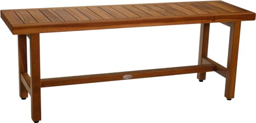 AquaTeak 48" Spa Estate Teak Shower Bench