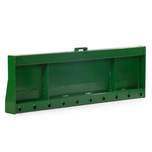 Titan Attachments 72" Hook and Pin Tine Fork Bucket, Conus 1 Hay Spear Frame, Tractor Rake Attachment