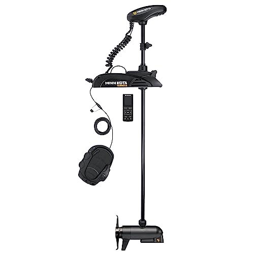 Minn Kota Terrova 80 lb Thrust Trolling Motor with MEGA Down Imaging, Wireless Remote Black