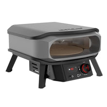 COZZE Mini Pizza Oven Gas with Rotating Function 13 Inch - Pizza Oven Gas Outdoor (50 mbar) with Rotation - Table Pizza Oven for Small Pizzas