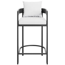Modway Tahoe Outdoor Patio Bar Height Chair in White