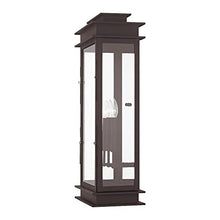 Livex Lighting 20208-01 Princeton Wall Lantern, Polished Chrome