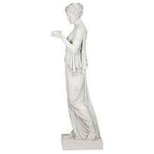 Design Toscano Hebe Greek Woman Garden Statue 62" Antique Stone