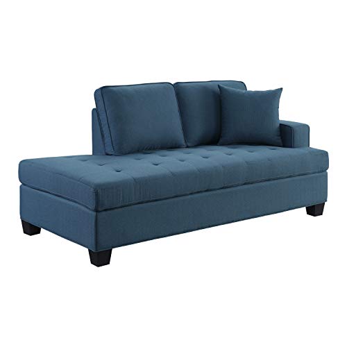Lexicon Fernleaf Chaise Lounge Blue