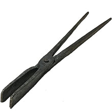 Blacksmith Tongs Blacksmith's Tong Flat Tongs Anvil Vise Forge 36-110 cm Blacksmith's Tongs for Engineer Blacksmith Forge,110cm