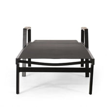 Christopher Knight Home Teresa Outdoor Aluminum Chaise Lounge with Mesh Seating Set of 4 Black