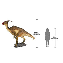 Design Toscano Parasaurolopus Dinosaur Statue, Jurassic Size