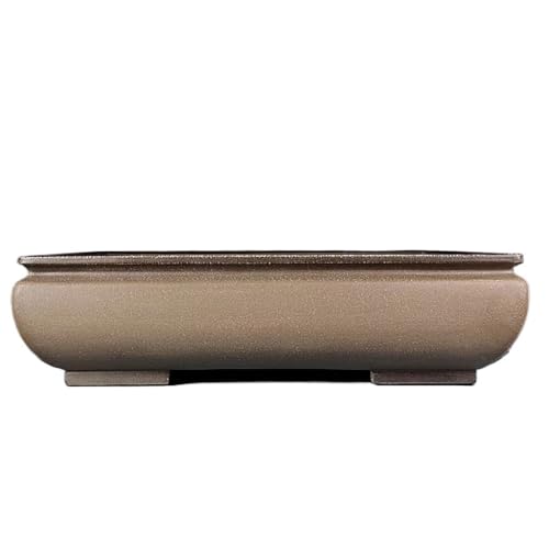 thalo Planter Pots Plant Pots Purple Clay Bonsai Flower Pots Handmade Rectangular Pots Clay Plant Pots 19in Plant Container Accessories
