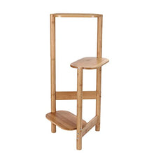 MIIKHI Flower Stand Plant Rack Display Shelves Flower Planter Pot Stands Storage Shelf Support for Flowers Indoor Outdoor Yard 3 Tiers Plant Stand