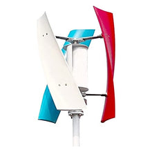 Vertical Wind Turbine Generator 1500W Small Free Energy Wind Power Generator with MPPT Controller for Home Energy Supplementation Factory Use