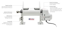 Reelcraft E23012-12V Motorized 3/4" x 125' Aluminum Reel, 3000 psi, Stainless Swivel
