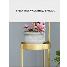 MIIKHI Metal 4 Tier Plant Stands,indoor Flower Stand Floor-standing,metal Iron Flower Pot Stand,for Indoor Outdoor