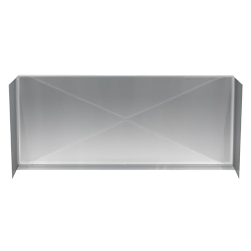 TrueFlame 48-Inch Stainless Steel Wind Guard (Fits 36-44-Inch Grills)