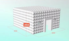 Alessia Cara Large LED Inflatable Air Cube Tent House White