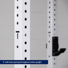 Titan Fitness X-3 Series 90" White Bolt-Down Power Rack 36" Depth