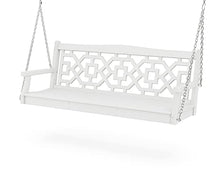 Martha Stewart by POLYWOOD® Chinoiserie 60” Swing in White