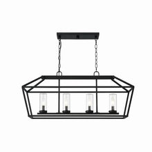 Eurofase Bastille 4 Light Outdoor Pendant Contemporary 14.75" Tall Satin Black