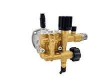 Annovi Reverberi RXV25G30D-EZ 3/4" D Version Hollow Shaft Replacement Pump 3000 PSI, 2.5 GPM, 3400 RPM Easy Start Valve Thermal Relief Valve Detergent Outlet Adjustable Unloader Triplex Plunger Pump