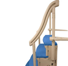 Confer Plastics Drop in Above Ground Pool Step with Blue Treads