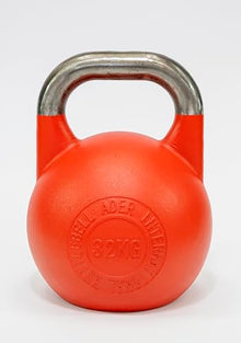 Ader Sporting Goods Pro-grade Int'l Kettlebell Set - 8-32kg (Pink, Blue, Yellow, Green, Orange, Purple, Red)