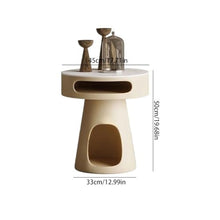 Chicken Couch End Table Living Room Round Sofa Side Table Living Room Home Cream Style Slate Corner Table Art Bedside Table Corner Tables for Living Room