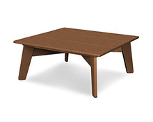 POLYWOOD® Riviera Modern Conversation Table in Teak