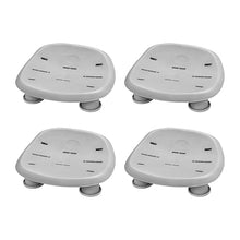 Bestway Coleman Hawaii AirJet Inflatable Hot Tub with EnergySense Cover Gray + SaluSpa Non-Slip Pool and Adjustable Spa Seats