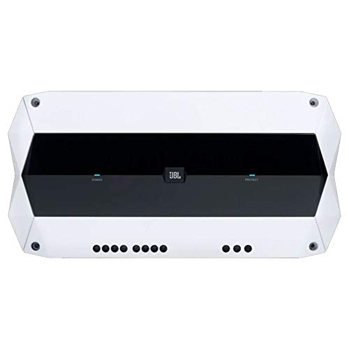 Enrock Marine JBL PRV-175 Marine Stereo Receiver Kit with 4x 6.5" RGB LED Speakers and Amplifier Titanium LED