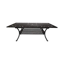 Christopher Knight Home Outdoor Expandable Patio Dining Table, 64"-81", Cast Aluminum, Shiny Copper