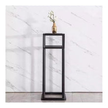 LUYOUBOZHU Vase Stand New Chinese Simple Wood Flower Rack, Bonsai Display Base for Living Room Balcony