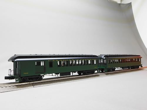 LIONEL TRAINS Canadian National Wood Passenger 2 Pack O Gauge Natural Color