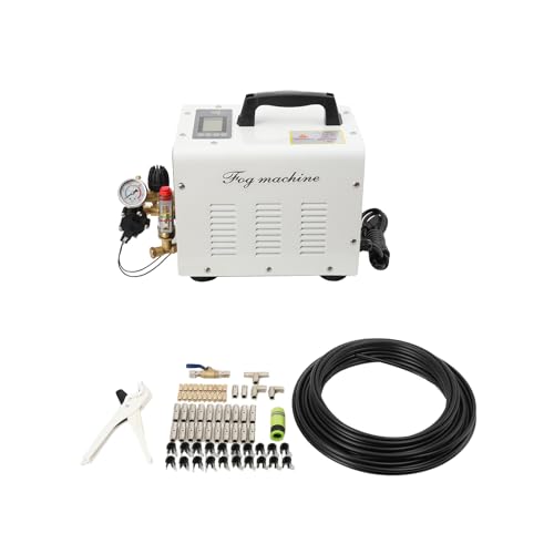 High Pressure Misting System Kit, 860 PSI 1L/Min, Greenhouse Misting Mister