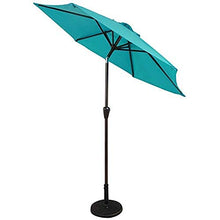 USZWBY Sun Parasol Umbrella Garden 7.5ft/2.25m Pool/Beach/Garden Parasol,Crank for Raising & Lowering Garden Patio Parasol Shade Umbrella,UPF 50+ Protection