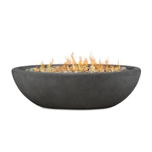 Lakeview Creekwood 58-Inch Oval Natural Gas Fire Bowl - Shale - (Ships as Propane w/NG Conversion Kit) - SC-592NG-SHL