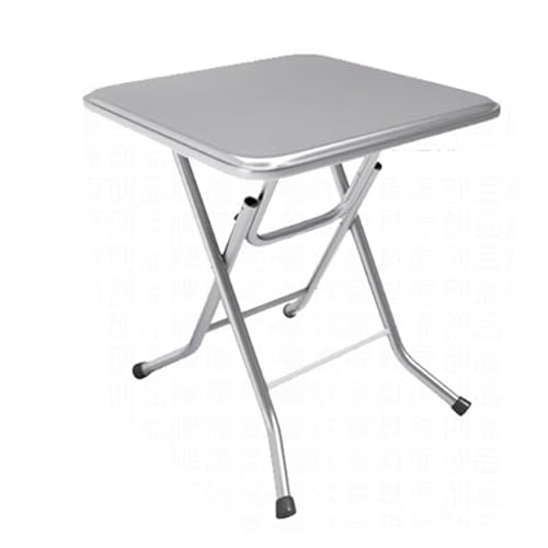 JOSOGO Indoor/Outdoor Bistro Table and Chairs Set for Patio Stainless Steel Folding, Kitchen Prep & Work, Board Games and Camping Picnic(H70CM)