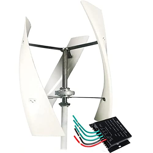 PERON 6000W Magnetic Levitation Wind Turbine Generator,110V 220V No Noise Vertical Axis Wind Turbine Generator Kit with MPPT Controller for Home Energy Supplementation (220V)
