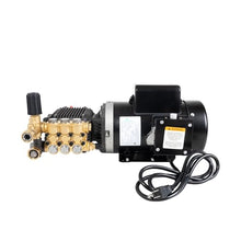Canpump 1500 PSI 2.2 GPM Pressure Washer Pump Assembly with 2 HP 120 V Motor – Triplex Power Washer Pump, Fully Serviceable, External Unloader – For Cars, Driveways, Siding, Decks & Patios